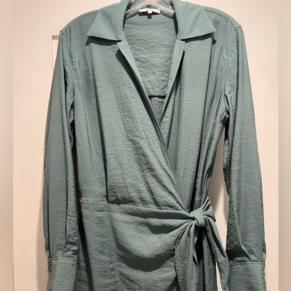 VINCE. wrap dress